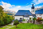 Kostel svatého Antona nad Garmisch-Partenkirchen - cestování po Německu
