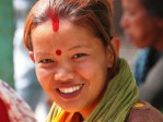 Mladá nepálská dívka
