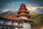 Patan, starověké město v údolí Káthmándú. Nepál