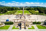 Frogner park v Oslu je známý především Vigelandovými sochami