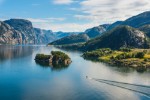 Hory a fjordy jsou typické pro Norské království
