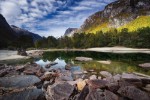 Řeka a rauma v Romsdalen