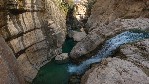 Vodopád ve Wadi Tiwi, Omán