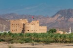 Omán - pevnost Džabrín