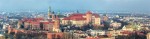 Krakovský Wawel - panorama