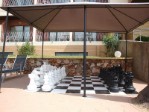 Portugalsko, Algarve, Albufeira - Baia Grande - venkovní šachy