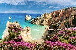Algarve Lagos pláž