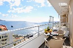 Balkon směrem k moři