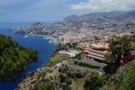 Letecký pohled na hotel a Funchal