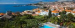 Pohled z hotelu na Funchal