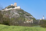 Dolním Rakouskem na šlapací drezíně - hrad Staatz