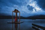 Advent jezero Wolfgangsee
