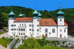 Rakousko, Dolní Rakousko, Rakousko, Dolní Rakousko, Wachau - Klášter Göttweig a zámek Artstetten