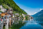 Městečko Hallstatt v Solné komoře