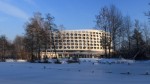 Hotel v zimě 