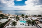Řecko, Chalkidiki - CRONWELL RESORT SERMILIA - Celkový pohled s pláží