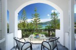 Řecko, Kefalonie, Sami - Karavomilos - ATHINA BEACH - Balkon s výhledem