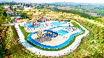 Vodní park z ptačí perspektivy