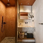 Pokoj Deluxe, koupelna