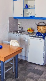 Kétágyas szoba, Konyhasarok