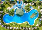 Subtropická zahrada s bazénem
