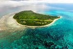 Pohled na ostrov Denis Island