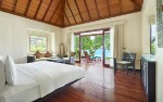 Beachfront villa