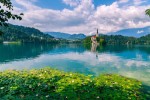Slovinsko, Hornokraňsko, Bled - Slovinsko, Itálie - mořské lázně