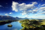 Slovinsko, Hornokraňsko, Bled - Slovinsko, Itálie - mořské lázně