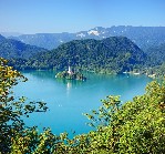 Slovinsko, Hornokraňsko, Bled - Slovinsko, Itálie - mořské lázně