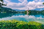 Slovinsko, Hornokraňsko, Bled - Slovinsko, Itálie - mořské lázně