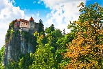 Slovinsko, Hornokraňsko, Bled - Slovinsko, Itálie - mořské lázně