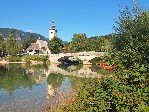 Bohinjské jezero u Ribčev Laz