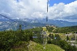 Lanovka v masivu Vogelu na vrchol Orlova Glava