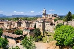 Centrum města Girona z hradeb - zájezdy do Katalánska