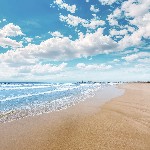 Pláž laguny Mar Menor