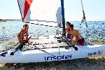 Vodní sporty na pláži