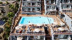 Letecký pohled na hotel