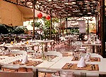 Asijská restaurace - terasa