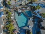 Letecký pohled na bazény 
