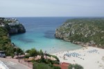 Španělsko, Menorca, Cala n Porter - PLAYA AZUL - Pláž