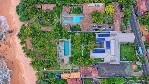 Hotel - letecký pohled