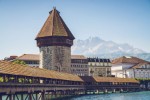 Švýcarsko Luzern kapličkový most