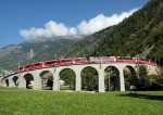 Švýcarsko, Kanton Graubünden, Davos - Bernina Express a Svatý Mořic