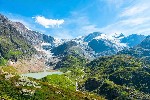 Pod sedlem Sustenpass - cestování po Švýcarsku