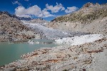 Švýcarský ledovec Rhonegletscher v sedle Furka Pass - zájezdy za přírodou do Švýcarska