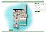 Lagoon suita s bazénem - plánek
