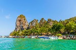 Přístaviště na pobřeží Krabi - poznávací zájezdy do Thajska