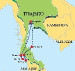 Hotel Velký okruh jižním Thajskem dovolená