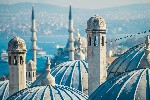 The beautiful Suleymaniye Mosque in Istanbul Turkey